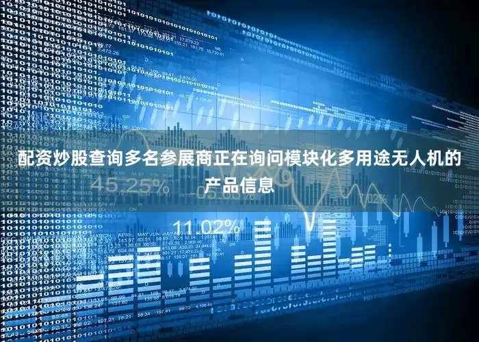 配资炒股查询多名参展商正在询问模块化多用途无人机的产品信息
