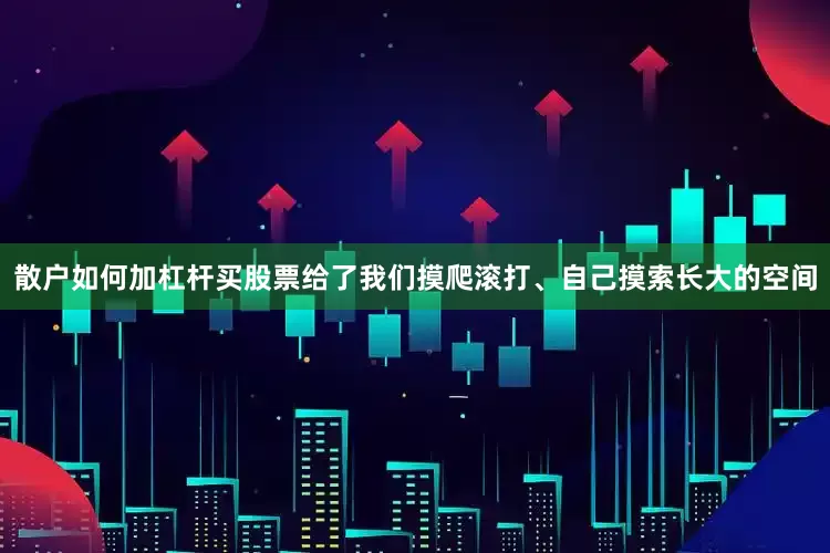 散户如何加杠杆买股票给了我们摸爬滚打、自己摸索长大的空间